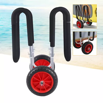 Ski/Surfboard Stand-up Paddle Board Carrier Rack W/Wheel 6063 Aviation Aluminum • $62.70