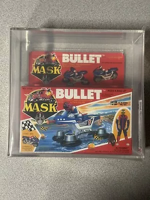 CAS 85 (AFA) MASK Vintage 1986 BULLET MOTORCYCLE&FIGURE Original M.A.S.K. KENNER • $389