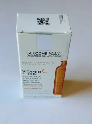 La Roche-Posay VITAMIN C 10%Serum Wrinkles.Lack Of Radiance.Uneven Skin Texture • $25