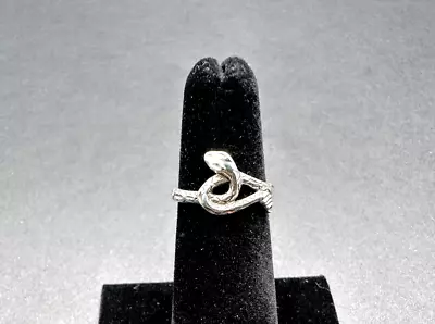 Vintage Sterling Silver Snake Wrap Ring Size 4.75 - L918 • $29.99