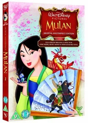 Mulan DVD (2010) Barry Cook Cert U Value Guaranteed From EBay’s Biggest Seller! • £2.30