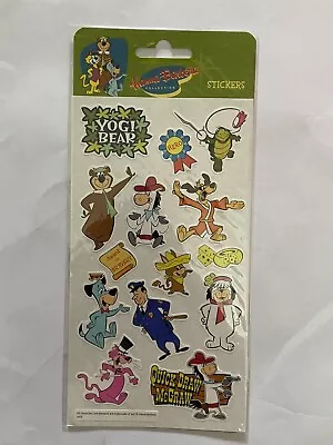 £2.99 • Buy Vintage Hanna Barbera Stickers - Yogi Bear Top Cat Pink Panther Huckleberry