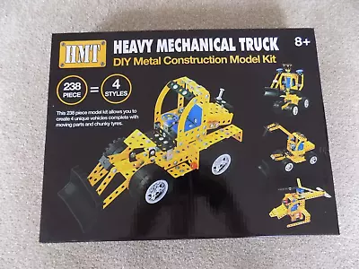 BNIB Heavy Mechanical Truck DIY Metal Construction Model Kit • £1.99