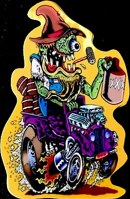 Hot Rod Sticker “moonshine Corn Pipe” 2 1/4“ X 3 1/2“ Uv Glossy • $2.25