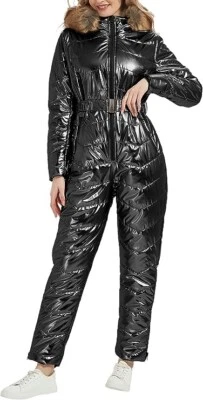 $35 • Buy Bellivera Women Ski Suit Jumpsuit, Winter Fashion Hooded Outdoor Sports