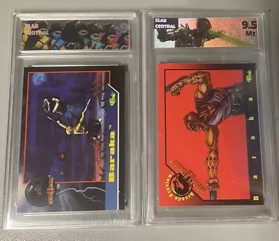 1994 Classic Mortal Kombat 2 Trading Cards Baraka / Blade Fury Graded 9 Slab • $30.84