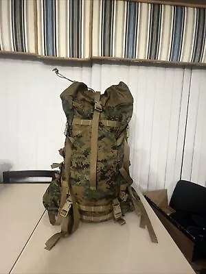 Propper International USMC Large Expedition Bag Pack Rucksack ILBE Marpat Clean • $174.99