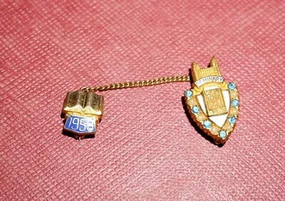 Seminary Graduation Pin 1959 1/10 12K Salt Lake Temple LDS Mormon Rare Vintage • $55