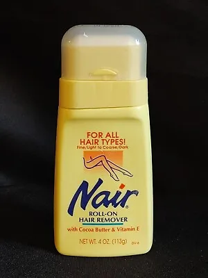 VINTAGE 1992 Roll On Nair Hair Remover Microwavable 4 Oz. • $20