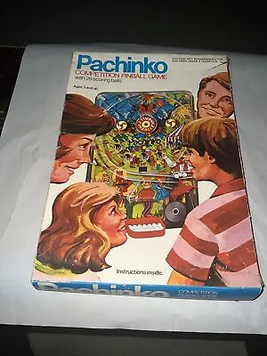 Rare Vintage Pachinko Competition Pinball Game With Box • $169