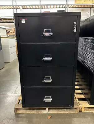 Fireking 31″w 4 Drawer Lateral Files 53 H – Fireproof & Impact Resistant (used) • $950