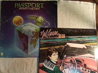 2 Fusion VG+ Vinyl LP 1976 Passport-Infinity Machine 1979 Neil Larsen-High Gear • $9