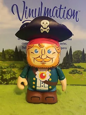 DISNEY VINYLMATION Park - 3   Pirates Of The Caribbean Set 2 Auctioneer • $3.99