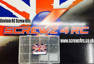 Stainless Steel Screw Kits TLR Associated Yokomo Xray Schumacher Kyosho • £13.99