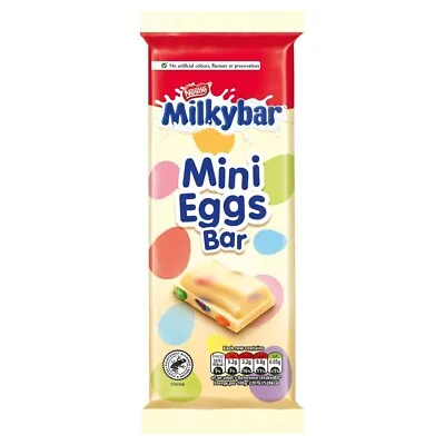 14 X 100g Milky Bar Mini Egg 100g Block • £19.99