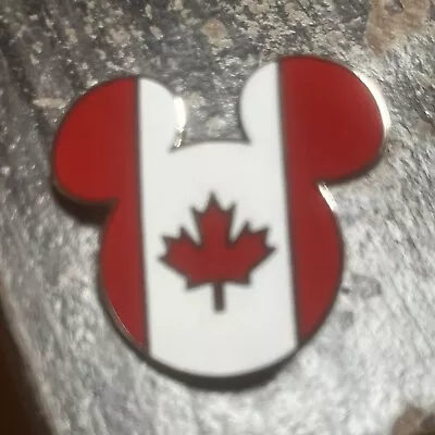 2 Epcot World Showcase - Mickey Head & Ears - Canada - Disney Pin  • $9