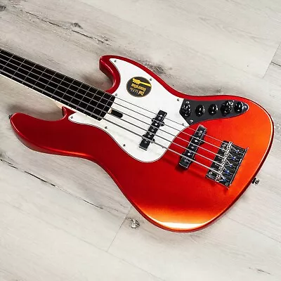 Sire Marcus Miller V7 2nd Gen Bass Guitar Alder 5-String Fretless BMR Red • $832