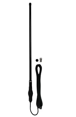 Axis Ak5rd Full Black Uhf 5db Antenna  750mm Height Suits  Uniden Oricom+more • $98.88