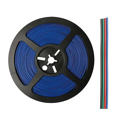 £6.49 • Buy WOW - 5M 10M 20M 4 Pin Extension Connector Cable Cord 3528 5050 RGB LED Strip