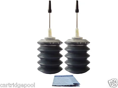 2x30ml Black Refill Ink For Canon PG-240 MG2120 MG2220 MG3120 MG3122 MG3220 • $9.48