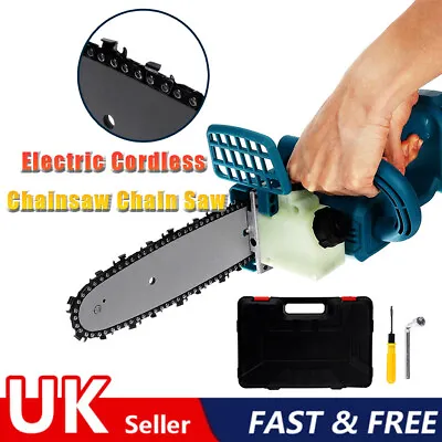 £64.99 • Buy 8'' Cordless Electric Saw Chainsaw Wood Cutting Machine Power Tools For Makita