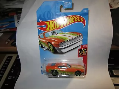 '71 Mustang Funny Car #57 * Orange K-MART Exclusive  * 2019 Hot Wheels *  • $2.40