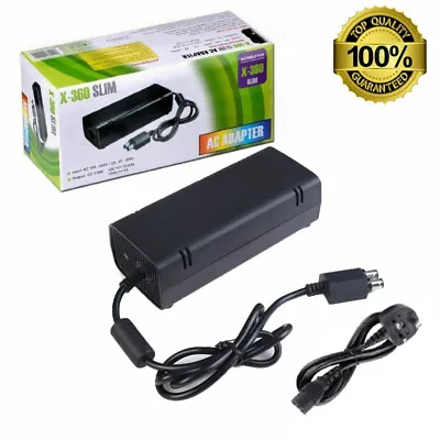 For Xbox 360 Slim / S AC Brick Adapter Power Supply Mains Charger Cable Replce • £15.99