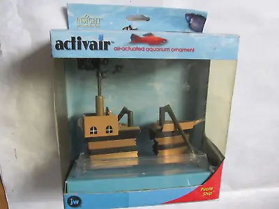 ActivAir Pirate Ship Motion | Aquarium Ornament | JW Pet Company Air Bubbler NEW • $11.41