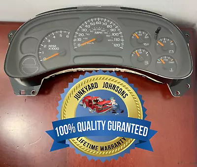 ✅ 03-05 Chevy Silverado Speedometer Instrument Cluster  15114650 • $149.99