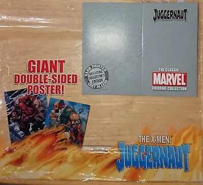 JUGGERNAUT Box SLIP COVER & BAG Marvel Comics Classic Collection • £4.99