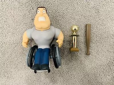 Family Guy - Series 3 - Joe Swanson With Trophy & Baseball Bat Complete Loose • $44.99