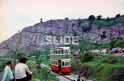 £2 • Buy Glasgow Tram 1100 Crich 1975x Orig Slide+copyright