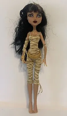 Monster High Doll Cleo De Nile 1st First Wave W/ Outfit 2008 Mattel No Shoes • $59.99