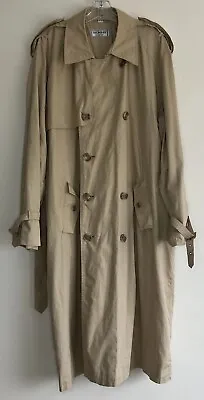 Yves Saint Laurent Vintage Trench Coat Men’s Size 38/48 READ DESCRIPTION • £105.49
