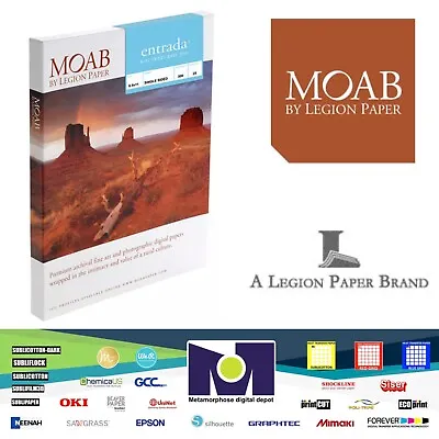 Moab Papers Lasal Exhibition Luster 300 4 X 6 [50 Sheets] • $14.99