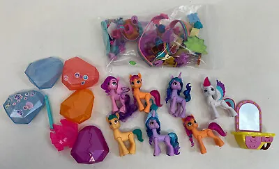 My Little Pony Crystal Adventures Lot 7 Ponies + Accessories • $33