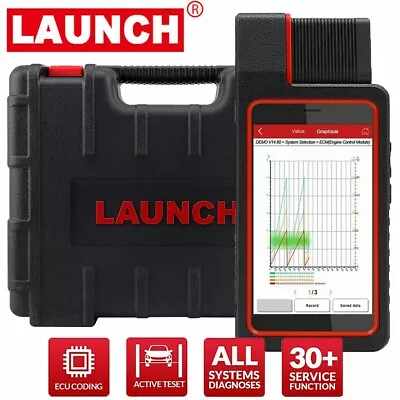 $559 • Buy LAUNCH X431 Diagun V OBD2 Bidirectional Car Diagnostic Scanner Tool KEY Coding