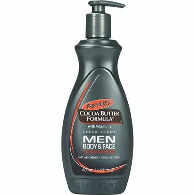 Palmer's Cocoa Butter Men Lotion Pump - 400ml Pure Cocoa Butter Vitamin E • £10.99