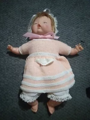 ❤️ Vintage 1962 IDEAL TINY THUMBELINA  OTT-14 BABY DOLL Working Clean Wind-Up • $79.99