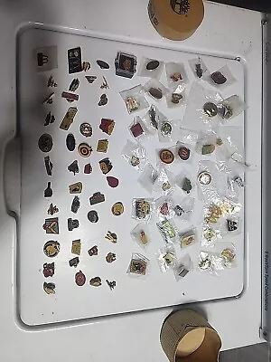 Lot Of 84 McDonald's Vintage Lapel Button Pins Crew Promotionals Disney  • $58.50