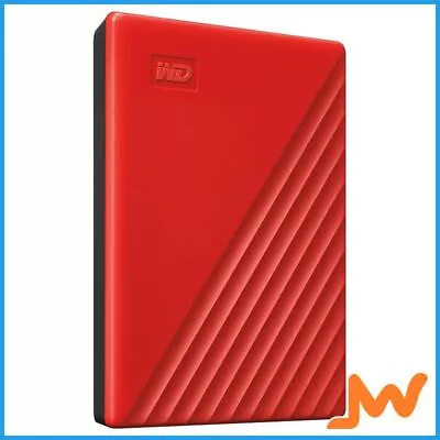 Western Digital My Passport 2TB Portable Hard Drive - Red • $145