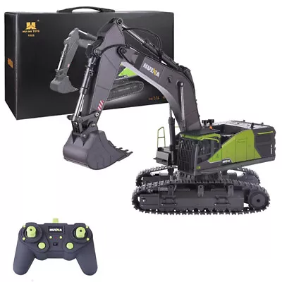 Huina 1593 1/14 RC Excavator Engineering Construction Truck 22ch 2.4GHz  • $302.39