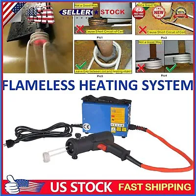 1500W Portable Magnetic Induction Heater For Automotive Flameless Heating 4Coils • $249.99