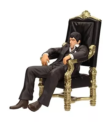 Movie Icons Scarface: Tony Montana Throne 7  Figure • $74.99