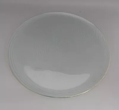 Vintage 1950’s Chance Brothers Swirl / Atomic Round Glass Platter MCM 34cm 13.5  • £29.99