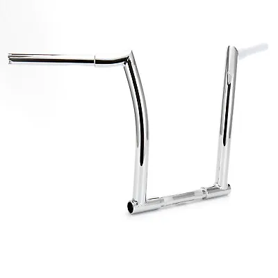 12  Rise Meathook Fat Z Bar Chizeled Ape Hanger Handlebar For Harley Road Glide • $129.99