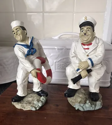 Laurel & Hardy Sailors Figure  VGC • £35