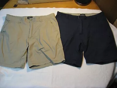 2 Pair Woolrich Men's EcoRich Vista Point Shorts -- Size 36 - Mint Cond. • $22