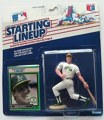 1989 Starting Lineup - Slu - Mlb - Jose Canseco - Oakland Athletics • $2.99