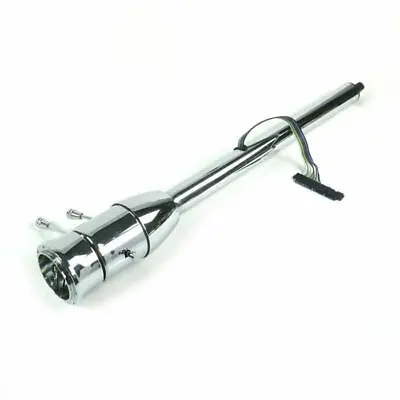 30  Steering Column Universal Tilt Floor GM Shift Manual Transmission Chrome • $169.97